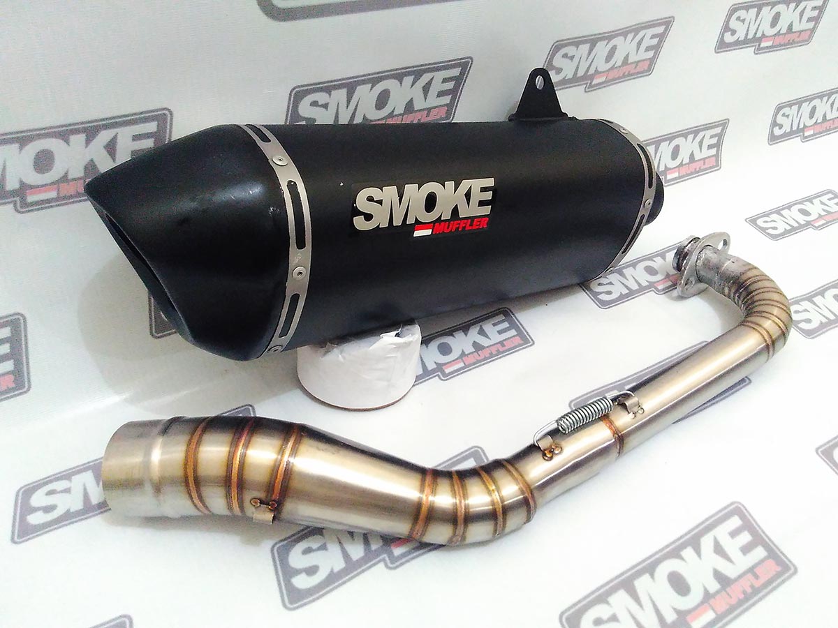  Knalpot  Yamaha NMax 155 Smoke Muffler SMOKEMUFFLER COM